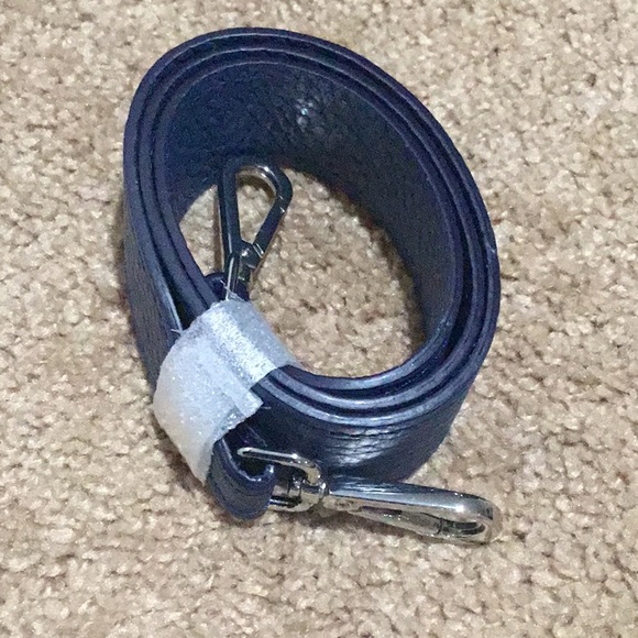 Nicoli Navy Pebble Leather Bag - See description - Picture 8 of 11